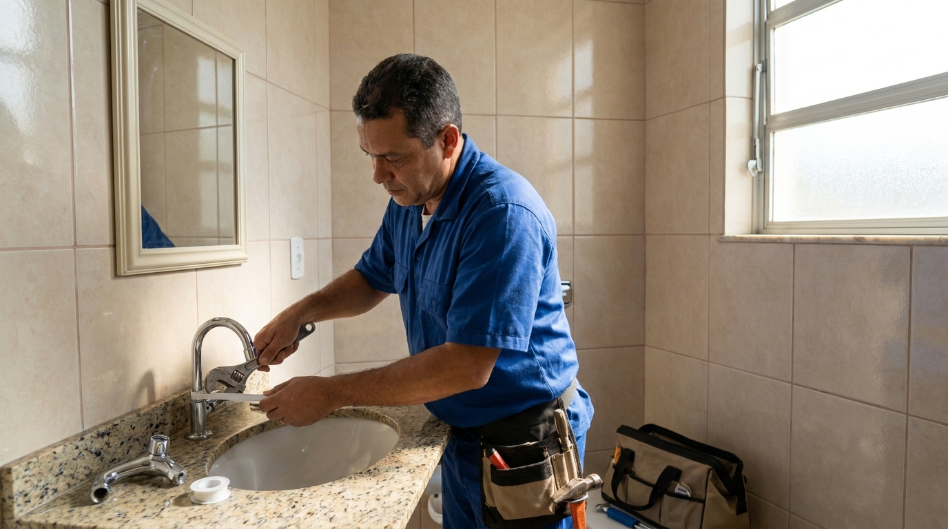 Ajustes em Torneiras em Ponta Grossa‑PR